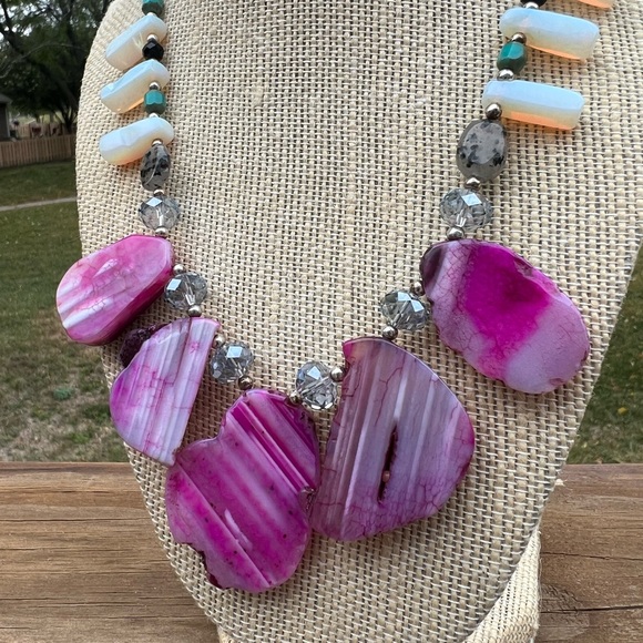 Eclectic never ending sweater necklace - Picture 3 of 9